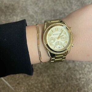 Chunky Gold Michael Kors Women’s Watch